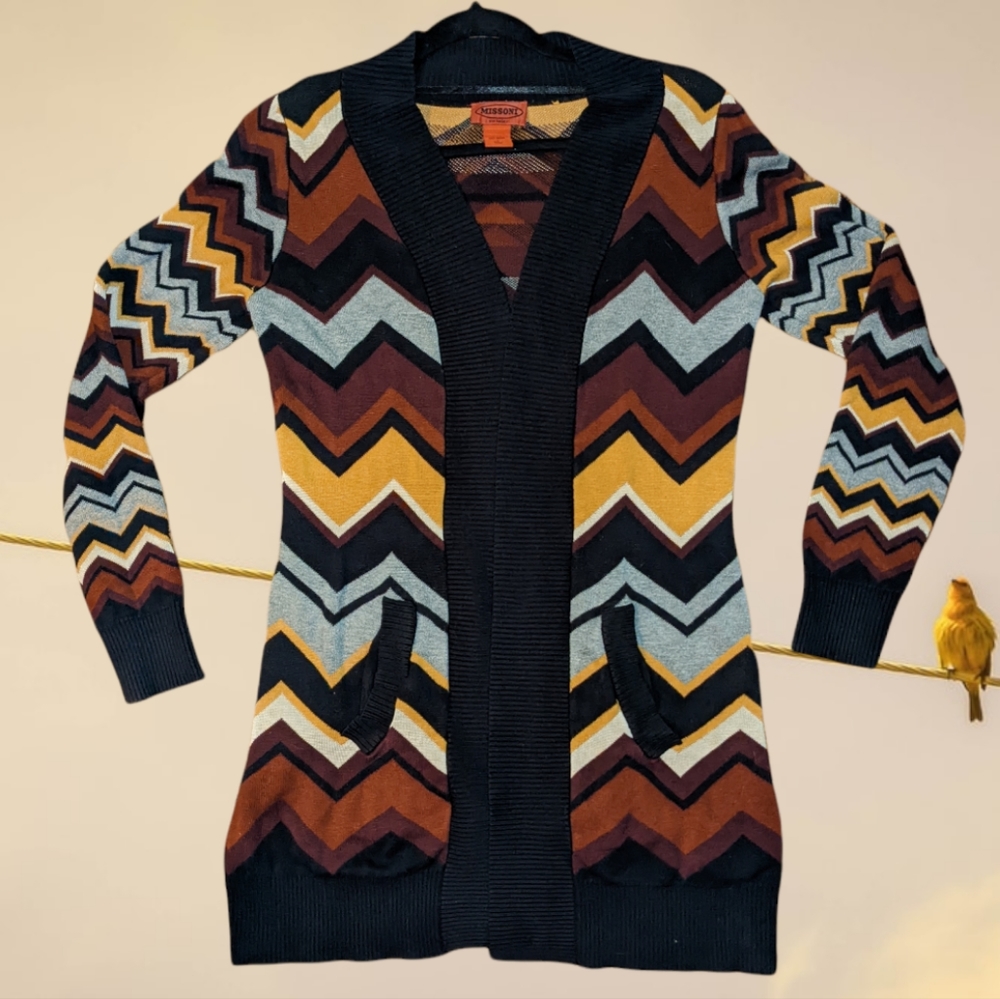 Beautiful Missoni Open Front Cardigan - for Exceptional Target collection NWOT!